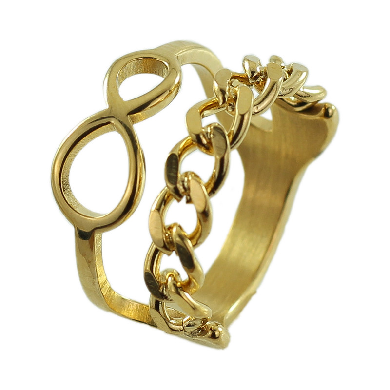 انگشتر زنانه مدل بینهایت کد L86