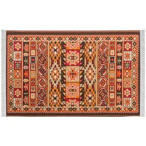 گلیم ماشینی کویر طرح سوپر گلیم مدل MT-KP506
