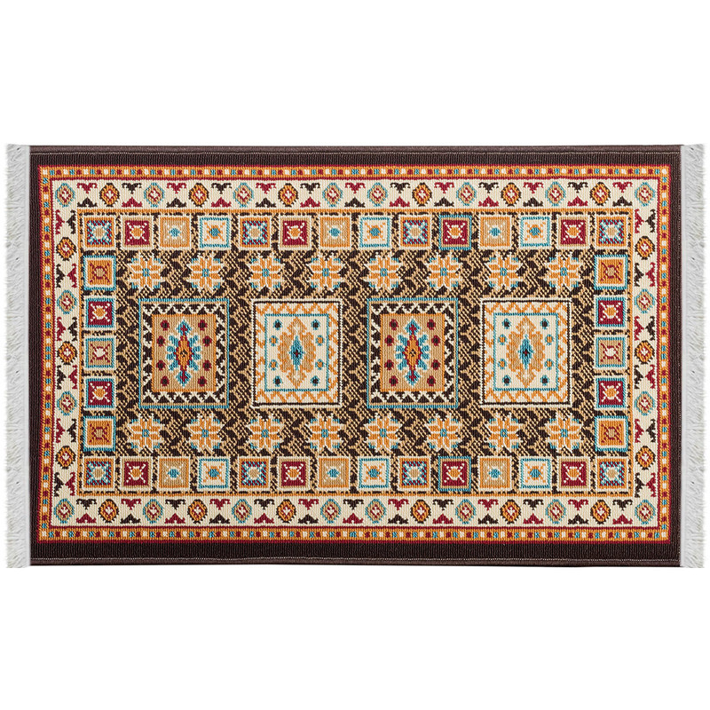 گلیم ماشینی کویر طرح سوپر گلیم مدل MT-KP507