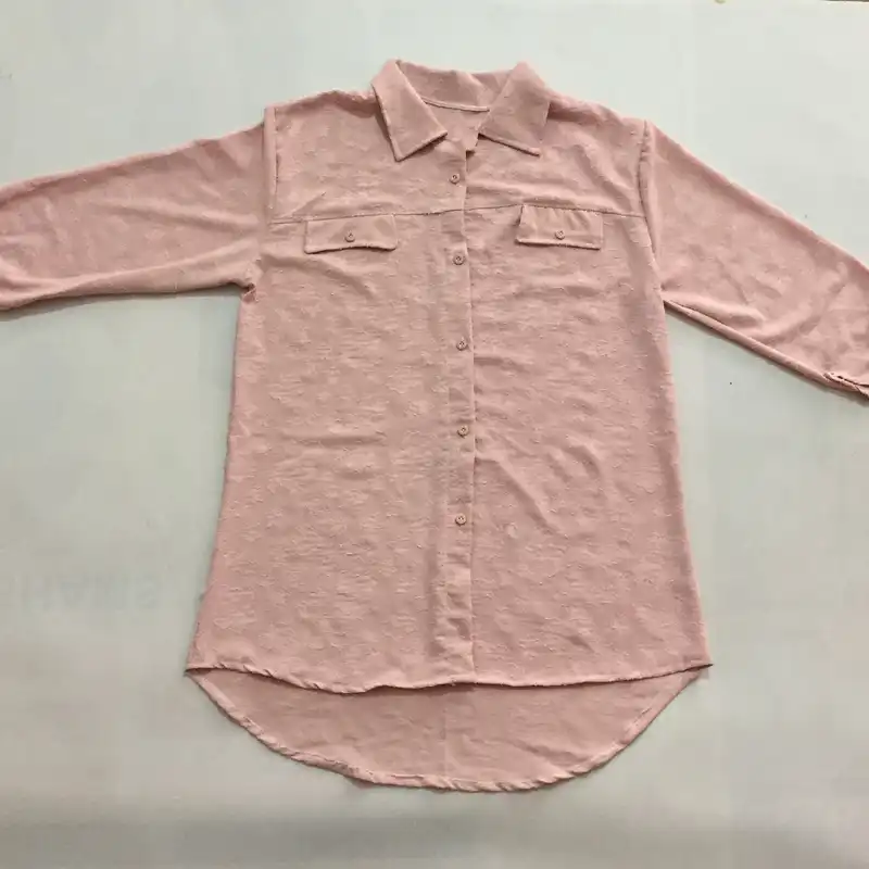 مانتو زنانه مدل نخی ابر و بادی دکمه دار جیب نما اشکی و خالدار کد tm-2651