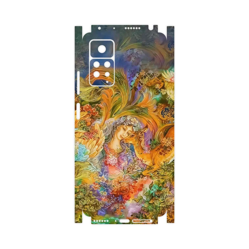 برچسب پوششی ماهوت مدل Persian miniature 3-FullSkin مناسب برای گوشی موبایل شیائومی Redmi Note 11 Pro Plus 5G (India)