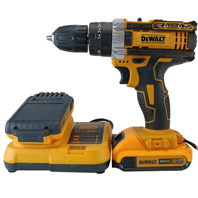 پیچ گوشتی شارژی مدل DW-36VFMAX مجموعه 28 عددی