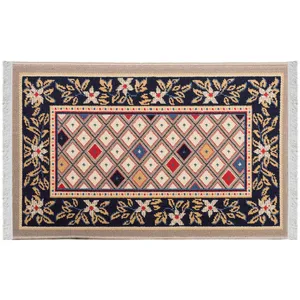 گلیم ماشینی کویر طرح سوپر گلیم مدل MT-KP509