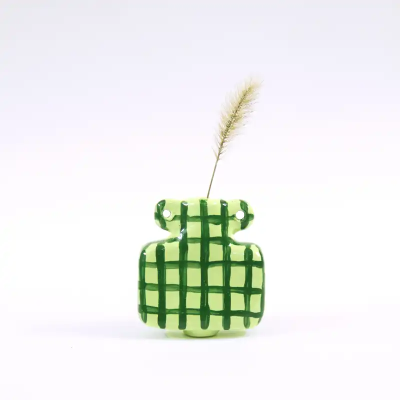 مگنت سرامیکی مدل گلدان چهارخانه کد SE 06