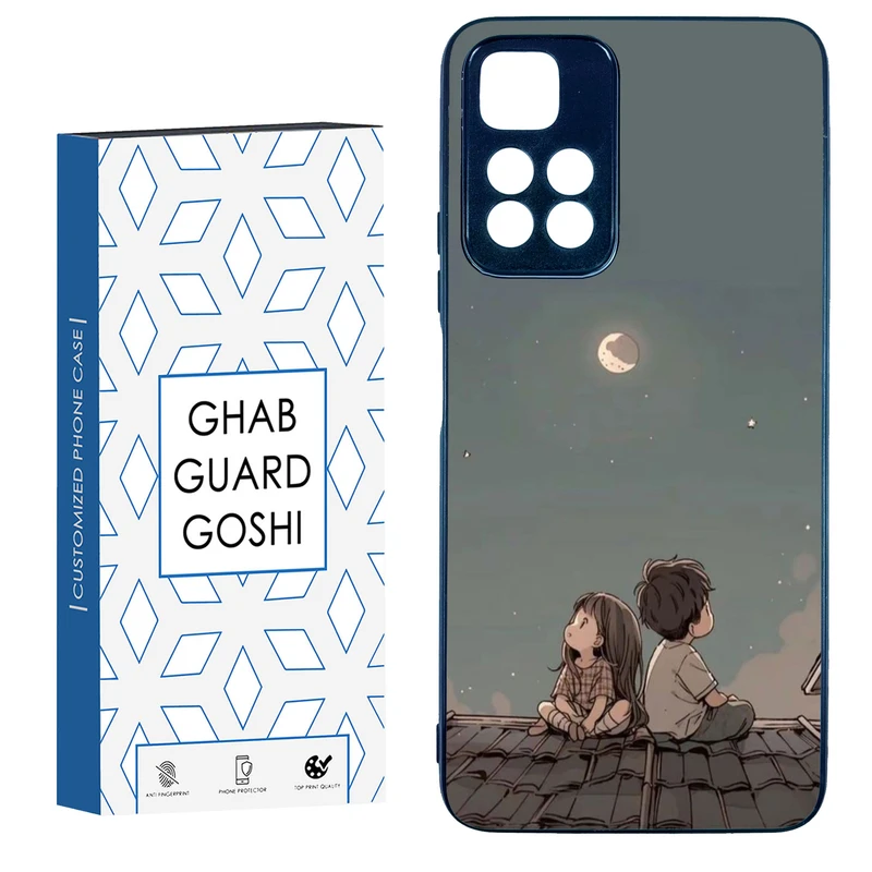 کاور قاب گارد گوشی طرح پسر و دختر کد TPU-183 مناسب برای گوشی موبایل شیائومی Redmi Note 11 Pro Plus 5G