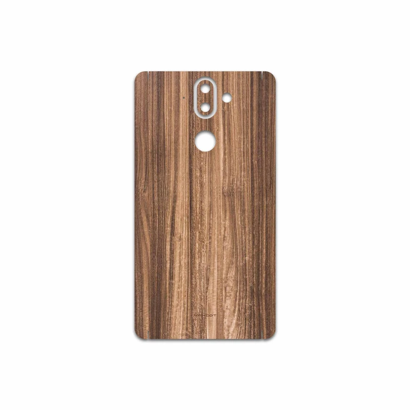 برچسب پوششی ماهوت مدل Light Walnut Wood مناسب برای گوشی موبایل نوکیا 8 Sirocco