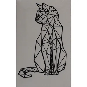 تابلو رنگ آمیزی مدل گربه کد 51 سایز 20×30 سانتی متر