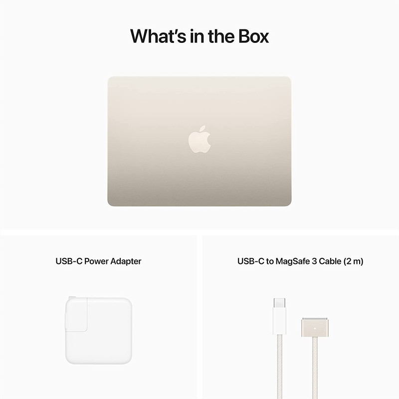 لپ تاپ 13.6 اینچ اپل مدل MacBook Air Z15Y001BD M2 2022