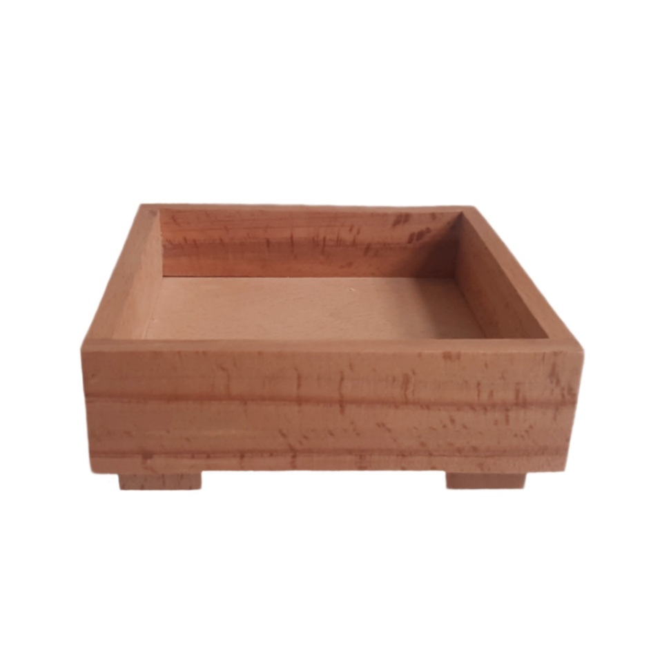ظرف سرو مدل چوبی پایه دار Rash02