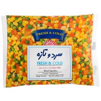 مخلوط سبزیجات منجمد سرد و تازه مقدار 400 گرم