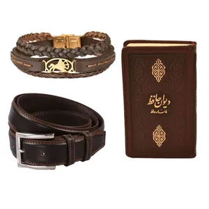 ست هدیه طرح تولد آذر  کهن چرم  مدل m97-9