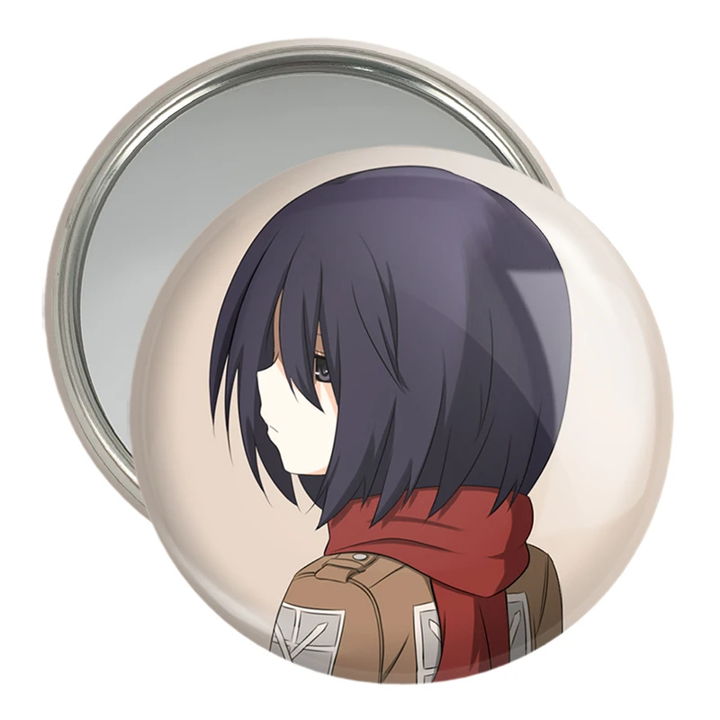 آینه جیبی خندالو مدل میکاسا اکرمن انیمه اتک آن تایتان Attack on Titan  کد 18518