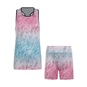 ست تاپ و شلوارک ورزشی زنانه مدل استایل کد Mhrang-14