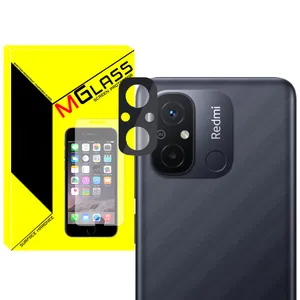 محافظ لنز دوربین ام‌گلس مدل 3D-MG مناسب برای گوشی موبایل شیائومی Redmi 12C
