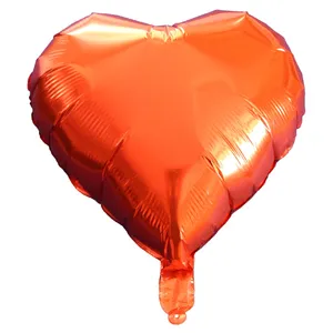 بادکنک فویلی مدل Heart بسته 10عددی سایز 150