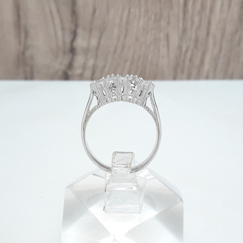 انگشتر نقره زنانه مدل فلاور  کد 160