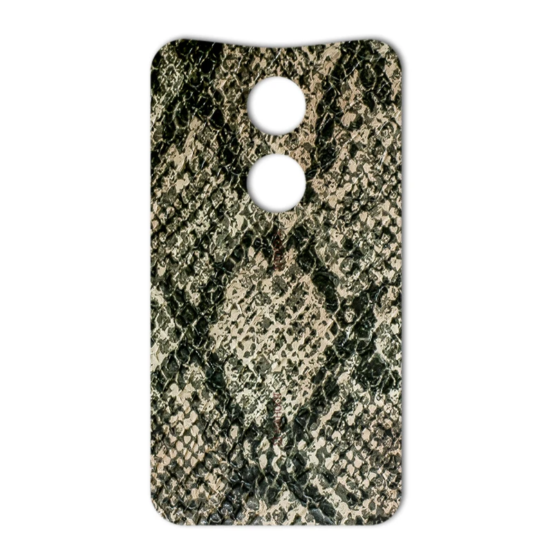 برچسب تزئینی ماهوت مدلJungle-python Texture مناسب برای گوشی Motorola Moto X 2014