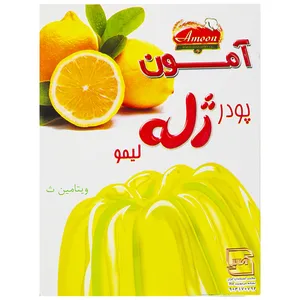 پودر ژله لیمو آمون مقدار 100 گرم