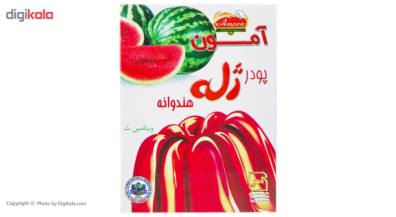 پودر ژله هندوانه آمون مقدار 100 گرم عکس شماره 3