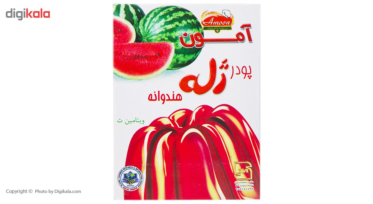 پودر ژله هندوانه آمون مقدار 100 گرم