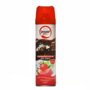 اسپری پولیش داشبورد پاور مدل sterawberry حجم 225 میلی لیتر