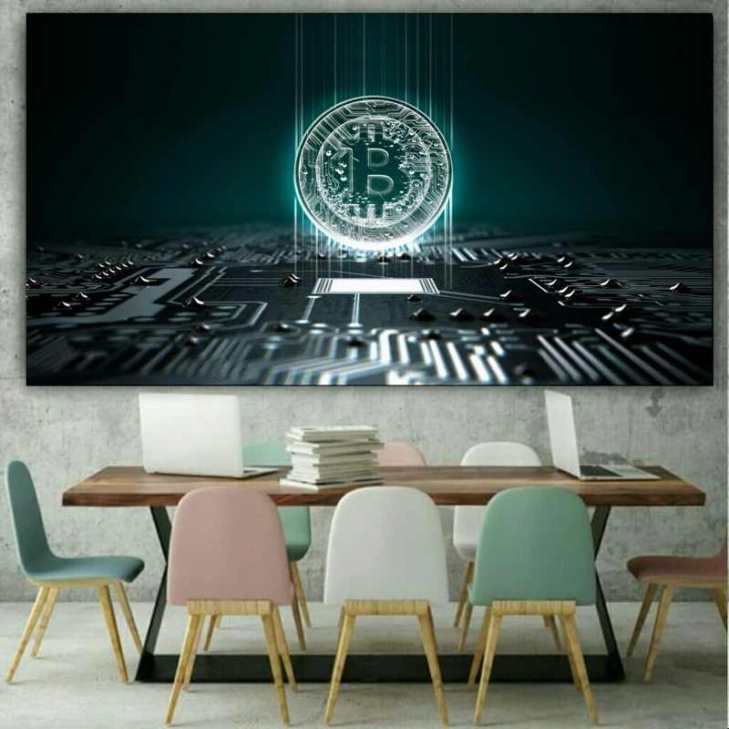 تابلو شاسی طرح بیت کوین کد BL403