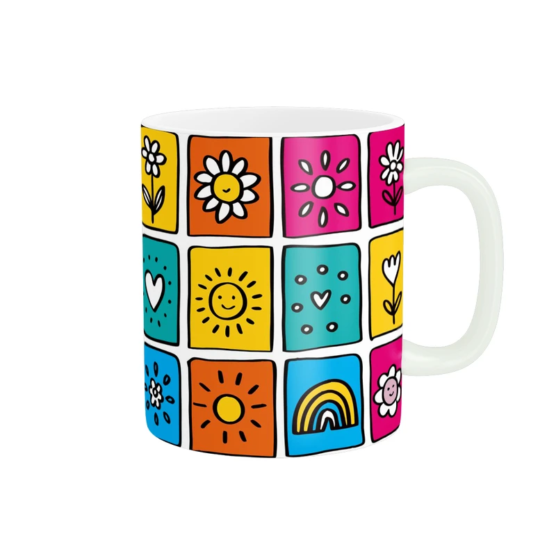 ماگ پاد آفرین طرح نقاشی کد 2836