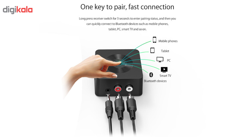 گیرنده بلوتوثی اوریکو مدل BTS01