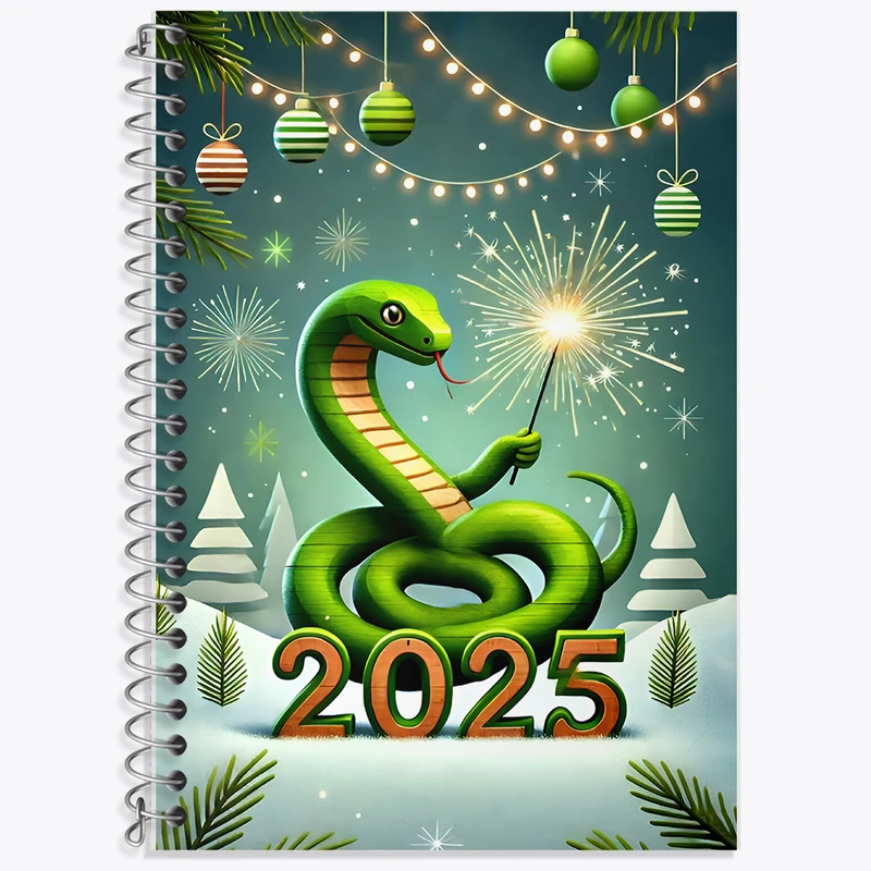 دفتر لغت 50 برگ خندالو طرح سال 2025 میلادی کد F7546