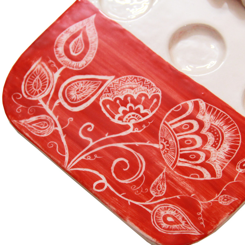 پالت مدل سرامیکی گلدار کد SE 03