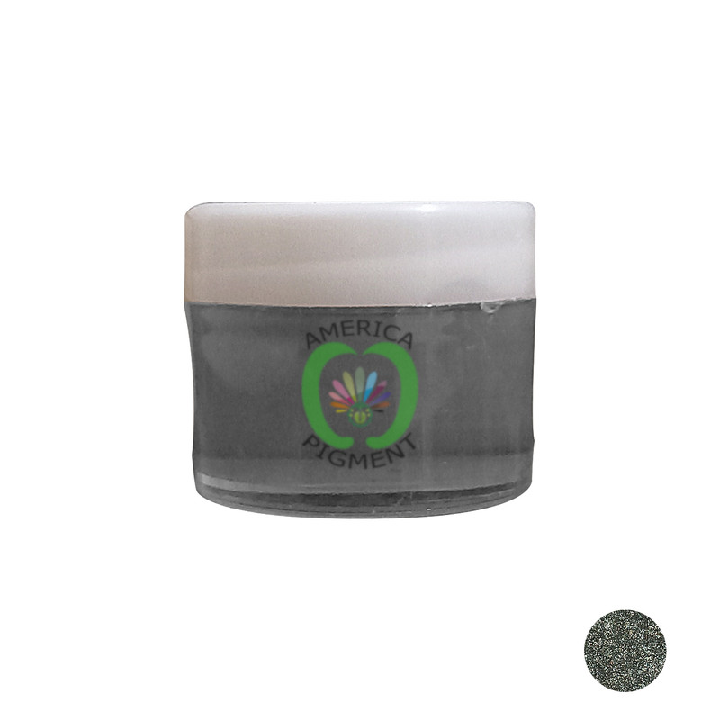 پودر کروم ناخن آمریکاپیگمنت مدل SILV 03