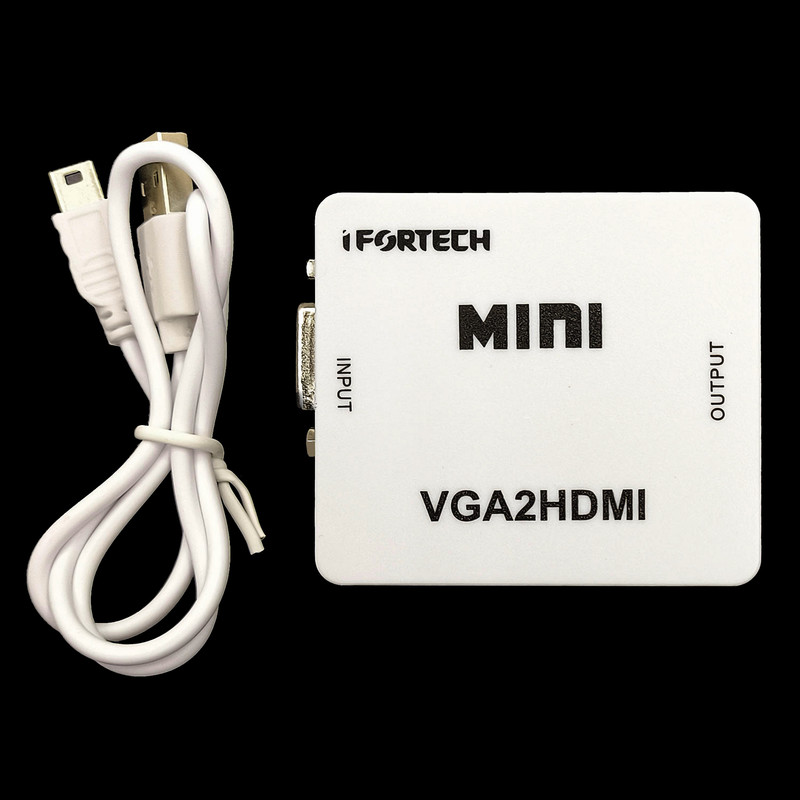 تبدیل VGA به HDMI آیفورتک مدل مینی