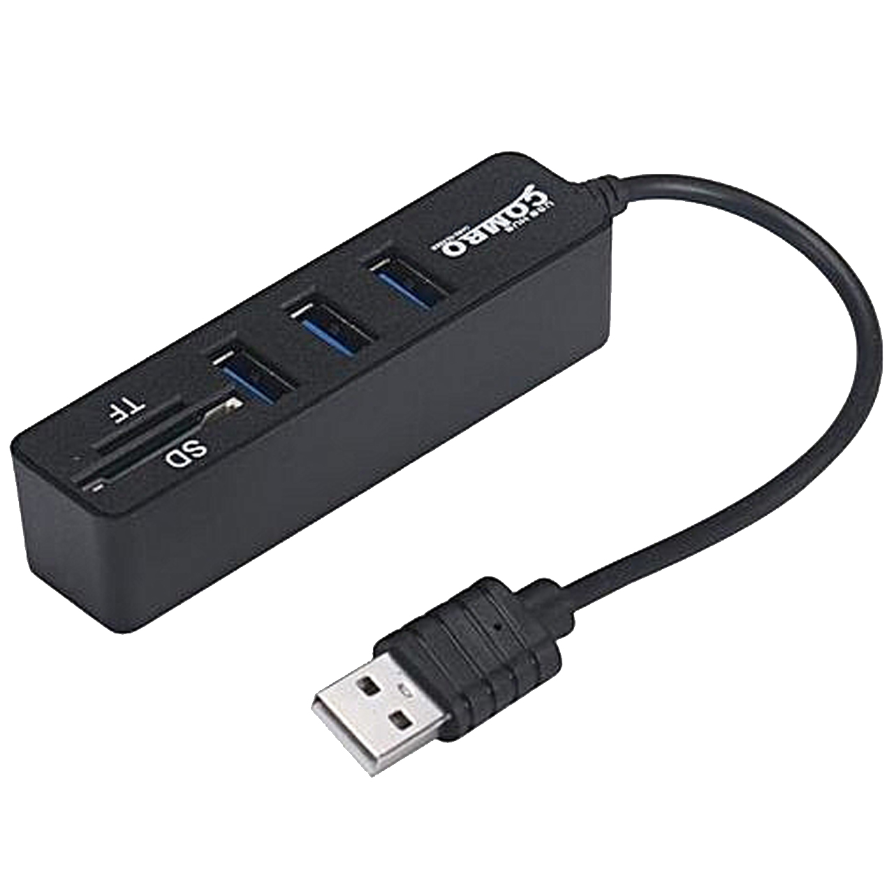 هاب USB 2.0 سه پورت وکارت خوان ایکس پی مدل hc834