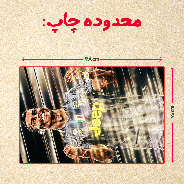 پازل 35 تکه مدل رونالدو کد 306