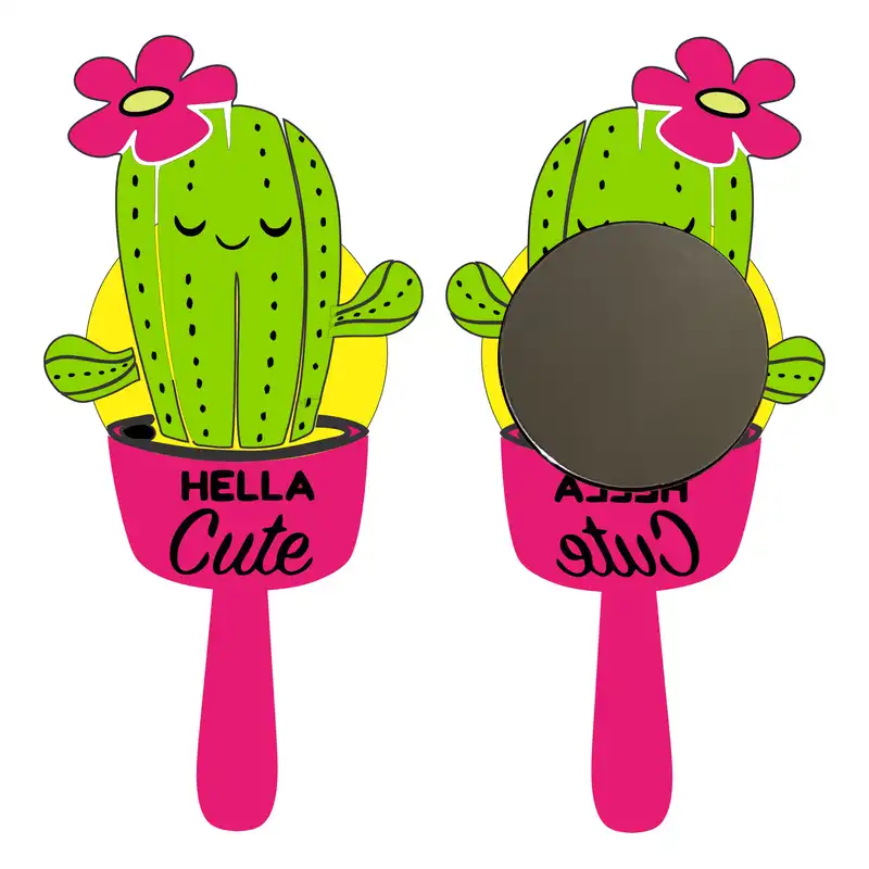 آینه آرایشی مدل کاکتوس کد 05