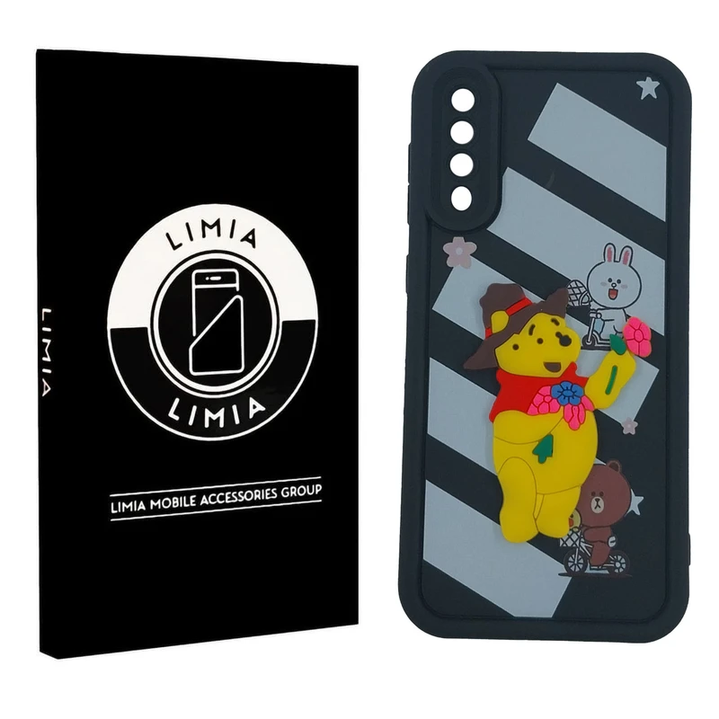 کاور لیمیا مدل سولید طرح عروسکی مناسب برای گوشی موبایل سامسونگ Galaxy A50/A50s/A30s