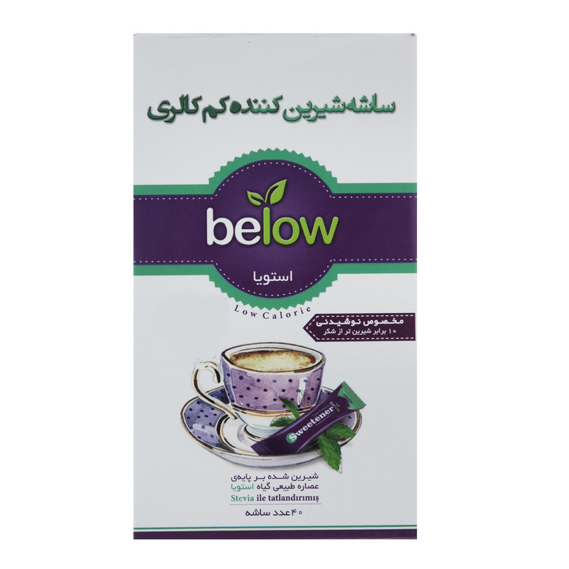 شیرین کننده کم کالری بیلو بسته 40 عددی