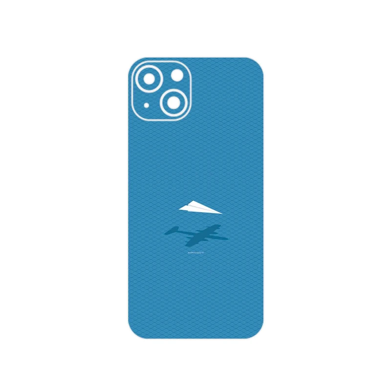 برچسب پوششی ماهوت مدل Minimal Paper Airplane مناسب برای گوشی موبایل اپل iPhone 13