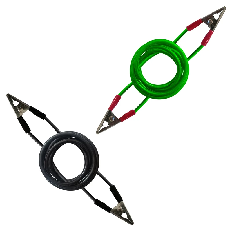 کابل اتصال باتری به باتری خودرو مدل DURACELL 850A-2m مجموعه دو عددی