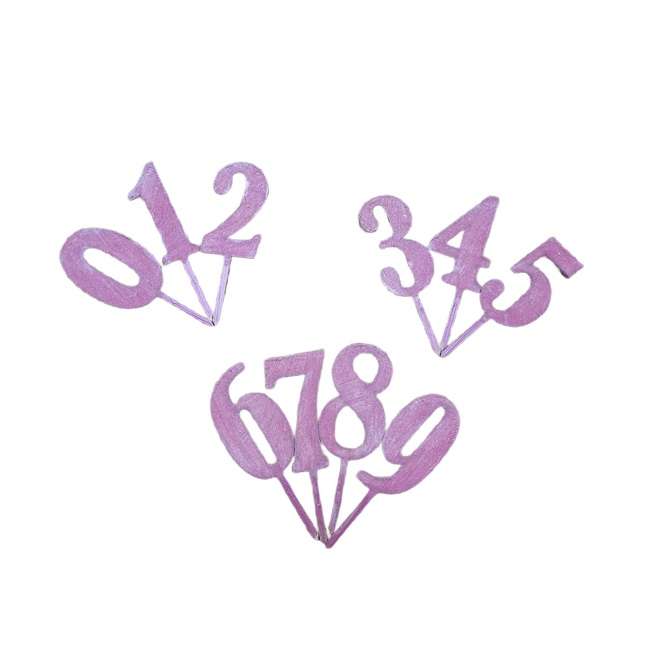 تاپر کیک مدل عدد مجموعه 10 عددی