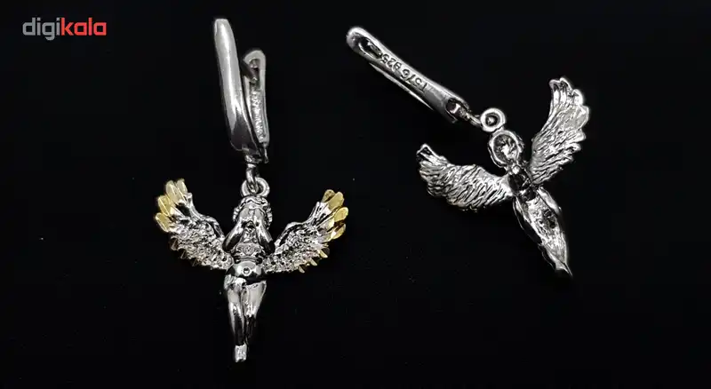 نیم ست نقره ایران شاپ طرح فرشته