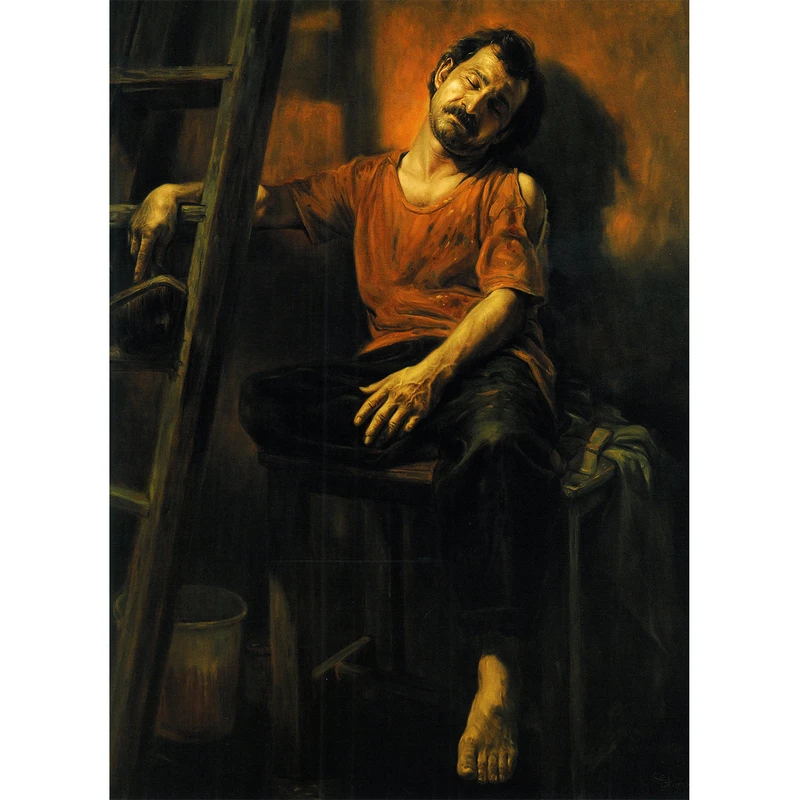 تابلو شاسی چاپ سی طرح خسته از کار روزانه