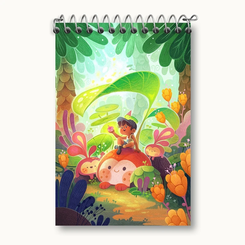 دفتر یادداشت 50 برگ خندالو مدل کودکانه کد F539