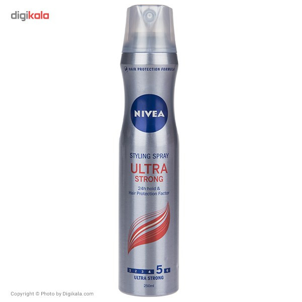 اسپری نگهدارنده حالت مو نیوآ مدل Ultra Strong حجم 250 میلی لیتر اسپری نگهدارنده حالت مو نیوآ مدل Ultra Strong حجم 250 میلی لیتر
