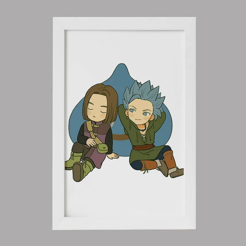 تابلو خندالو مدل بازی دراگون کوئست (Dragon Quest) کد 35222