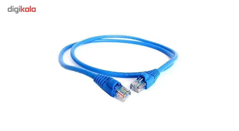 کابل شبکه CAT5E مدل utp1m طول یک متر