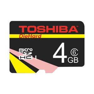 کارت حافظه microSDHC توشیبا مدل Die hard کلاس 6 استاندارد UHS-I U1 سرعت 48MB/S ظرفیت 4گیگابایت