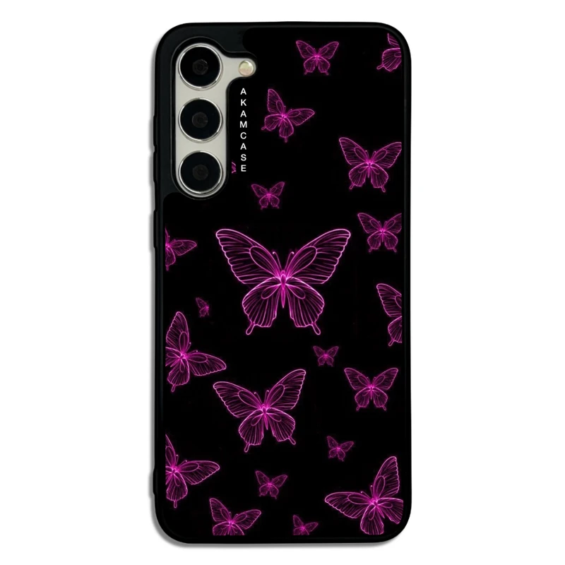 کاور آکام مدل AMC-WSGS23P-BUTTERFLY-22 مناسب برای گوشی موبایل سامسونگ Galaxy S23 Plus