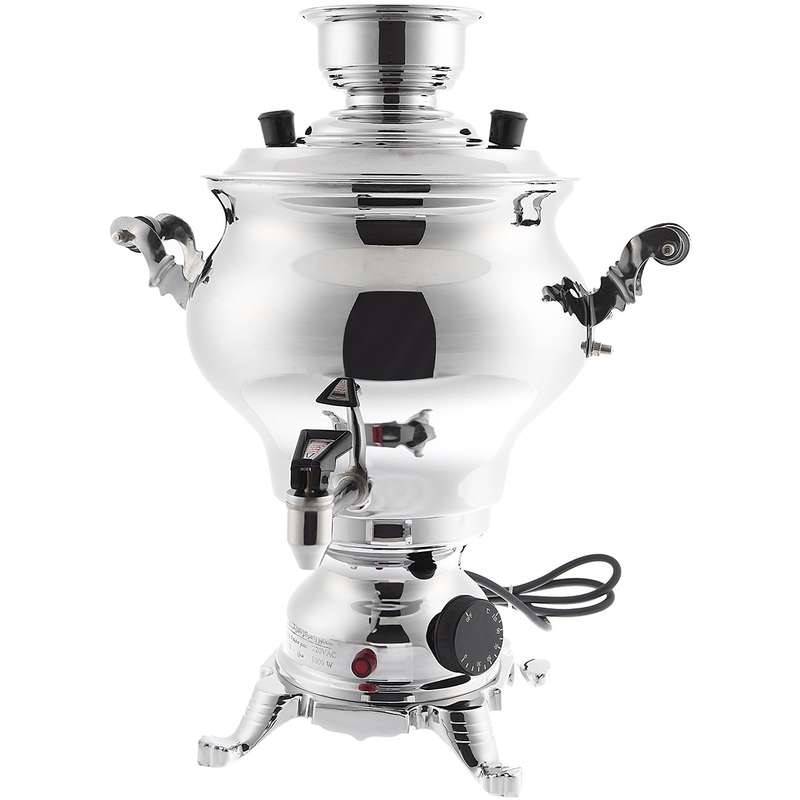 سماور برقی زمردیان مدل B-140 ظرفیت 5.5 لیتر سماور برقی زمردیان مدل B-140 ظرفیت 5.5 لیتر