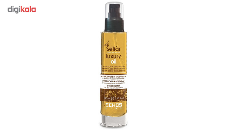 روغن مو اچ اس لاین مدل Echosline luxury oil حجم 100 میلی لیتر